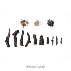 Amantii 34" Symmetry Lumina Electric Fireplace | SYM-34-LUMINA -Electric Fire Place Store Amantii 34 Symmetry Lumina DESIGN MEDIA OAK 10PCE