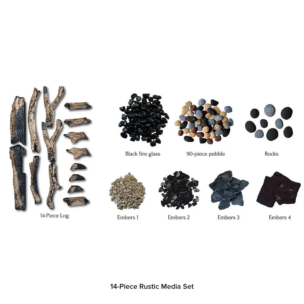 Amantii 50" Tru View XL XT 3 Sided Glass Electric Fireplace | 50-TRV-XL-XT 8 Amantii 50" Tru View XL XT 3 Sided Glass Electric Fireplace | 50-TRV-XL-XT - Image 6