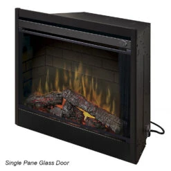 Dimplex 39" Deluxe Built In Electric Fireplace Insert - BF39DXP -Electric Fire Place Store BFGLASS39BLK BFGLASS45BLK MZ 2