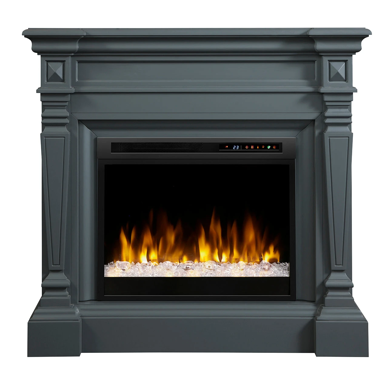 Dimplex Heather Electric Fireplace Mantel With Glass Ember Bed - GDS28G8-1941WE 5 Dimplex Heather Electric Fireplace Mantel With Glass Ember Bed - GDS28G8-1941WE - Image 3