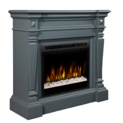 Dimplex Heather Electric Fireplace Mantel With Glass Ember Bed - GDS28G8-1941WE 10 Dimplex Heather Electric Fireplace Mantel With Glass Ember Bed - GDS28G8-1941WE -Electric Fire Place Store GDS28G8 1941WE Left 1280