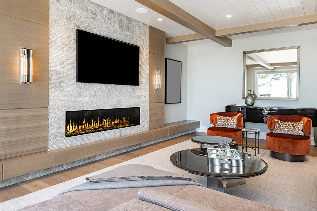 Modern Flames Orion Multi 100" Virtual Fireplace | Recessed Mount | Single Or Multi-Sided | OR100-MULTI 11 Modern Flames Orion Multi 100" Virtual Fireplace | Recessed Mount | Single Or Multi-Sided | OR100-MULTI - Image 9