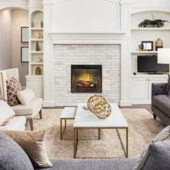 Dimplex Revillusion® 24-Inch Built-In Electric Fireplace - RBF24DLX -Electric Fire Place Store RBF24 LS NoTrim 2000px