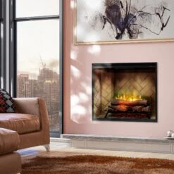 Dimplex Revillusion® 36" Portrait Built-In Electric Fireplace - RBF36P-FG | 500002398 -Electric Fire Place Store RBF36P LS2 2000px