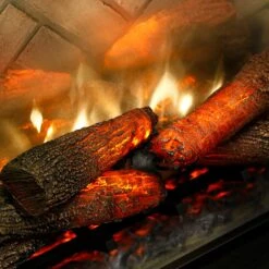 Dimplex Revillusion® 36-Inch Built-In Electric Fireplace - Weathered Concrete - RBF36WC-FG | 500002401 -Electric Fire Place Store RFB LogFlame Bed3 2000px 9da6a610 846c 492c b78b be7fe5353df7