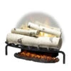 Dimplex Revillusion® 25" Electric Fireplace Log Set W/ Ashmat - Birch Logs - RLG25BR -Electric Fire Place Store RLG25BR Right EmberBD 1280