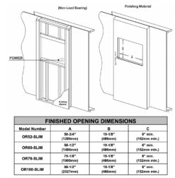 Modern Flames Orion Slim 60" Virtual Fireplace | Built-In Or Wall Mounted | Single Sided | OR60-SLIM -Electric Fire Place Store ScreenShot2022 11 15at9.51.34AM dc139dff 162f 4194 b5a0 89ac27bbf7cb