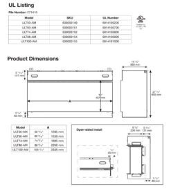 Dimplex Ignite Ultra 60" Linear Electric Fireplace | Built-In | Single Sided Or Multi Sided | ULT60 | 500003151 15 Dimplex Ignite Ultra 60" Linear Electric Fireplace | Built-In | Single Sided Or Multi Sided | ULT60 | 500003151 -Electric Fire Place Store Screenshot2024 12 12at8.37.52AM 1