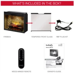 Dimplex Revillusion® 30-Inch Built-In Electric Fireplace - RBF30-FG | 500002388 -Electric Fire Place Store Screenshot2025 01 30at8.54.54AM