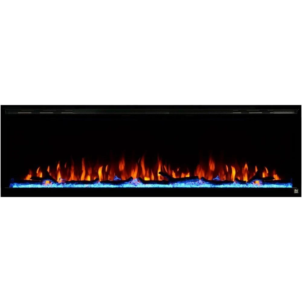 Touchstone Sideline Elite 100" Linear Flush Mount WiFi Enabled Smart Electric Fireplace - (Alexa / Google Compatible) - 80044 4 Touchstone Sideline Elite 100" Linear Flush Mount WiFi Enabled Smart Electric Fireplace - (Alexa / Google Compatible) - 80044 - Image 2