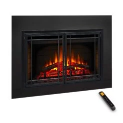 SimpliFire 30" Traditional Electric Fireplace Insert | SF-INS30 30 SimpliFire 30" Traditional Electric Fireplace Insert | SF-INS30 -Electric Fire Place Store SimpliFire E INSERTS Insert30 MissionDoorSmallSurround