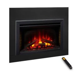 SimpliFire 35" Traditional Electric Fireplace Insert | SF-INS35 -Electric Fire Place Store SimpliFire E INSERTS Insert35 LargeSurround