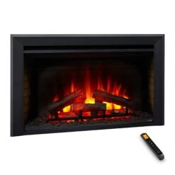 SimpliFire 35" Traditional Electric Fireplace Insert | SF-INS35 -Electric Fire Place Store SimpliFire E INSERTS Insert35 Standard