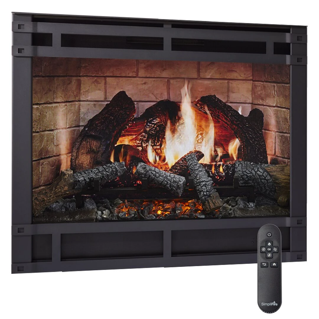 SimpliFire 36" Inception Traditional Electric Fireplace | SF-INC36 17 SimpliFire 36" Inception Traditional Electric Fireplace | SF-INC36 - Image 15