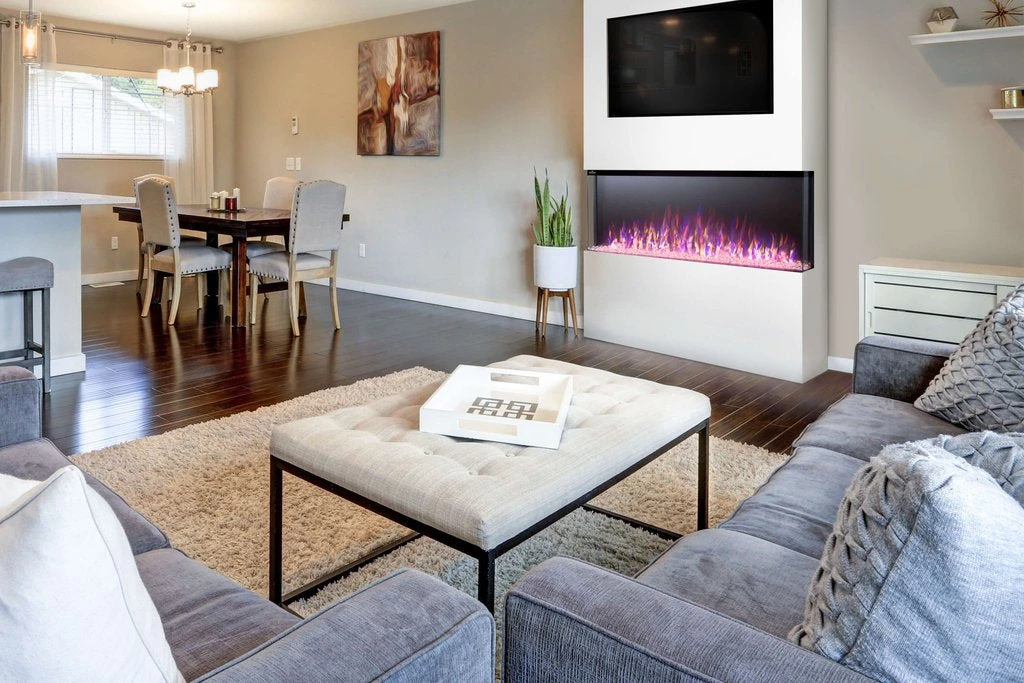 Napoleon Trivista Primis 50" 3 Sided Linear Electric Fireplace - NEFB50H-3SV 3 Napoleon Trivista Primis 50" 3 Sided Linear Electric Fireplace - NEFB50H-3SV