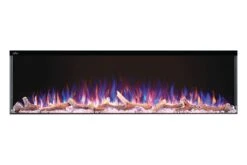 Napoleon Trivista Primis 60" 3 Sided Linear Electric Fireplace - NEFB60H-3SV -Electric Fire Place Store Trivista NEFB60H 3SV Prod Str Logs EmberBed Clear Accent DarkOrange Flames B O 1024x1024 c13b8d6f a305 4303 b8fa 9db567ccbba0