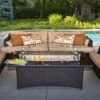 The Outdoor GreatRoom Company Montego 59-Inch Linear Propane Gas Fire Pit Table - Basalm Brown - MG-1242-BLSM-K 1 The Outdoor GreatRoom Company Montego 59-Inch Linear Propane Gas Fire Pit Table - Basalm Brown - MG-1242-BLSM-K -Electric Fire Place Store adf21300fc1d41cf92c749d3256c2a03