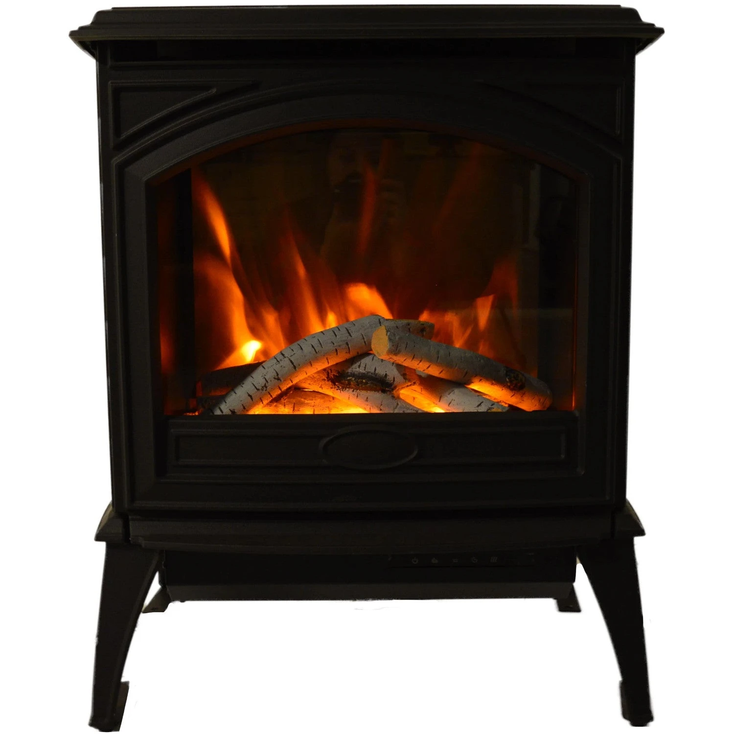 Amantii 50" Cast Iron Freestand Electric Fireplace | E50-NA 4 Amantii 50" Cast Iron Freestand Electric Fireplace | E50-NA - Image 2