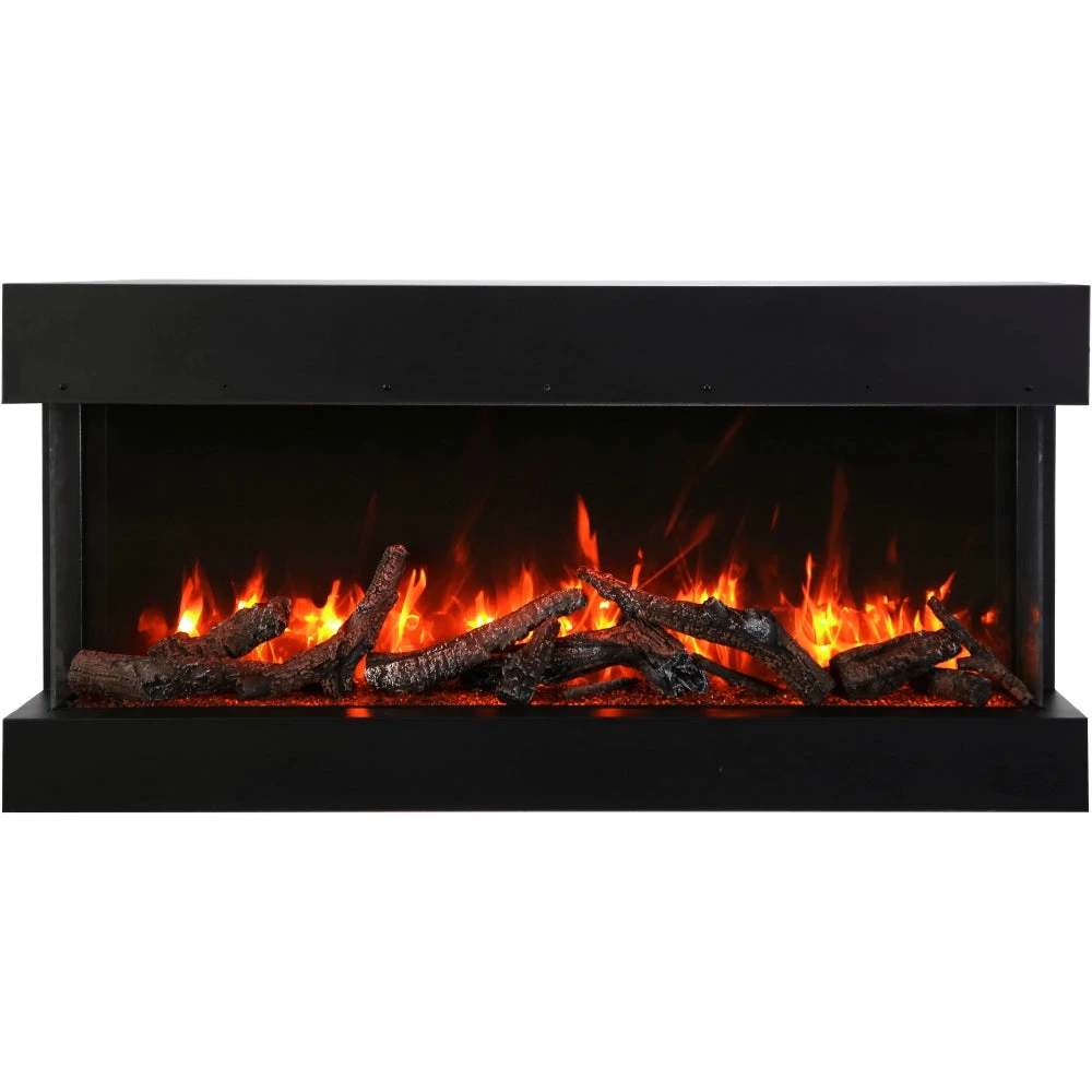 Amantii 50" Tru View XL XT 3 Sided Glass Electric Fireplace | 50-TRV-XL-XT 5 Amantii 50" Tru View XL XT 3 Sided Glass Electric Fireplace | 50-TRV-XL-XT - Image 3