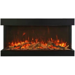 Amantii 60" Tru View XL XT 3 Sided Glass Electric Fireplace | 60-TRV-XL-XT -Electric Fire Place Store amantii 60 tru view xl xt 3 sided glass electric fireplace 60 trv xl xt 5
