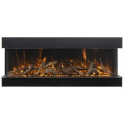 Amantii 60" Tru View XL XT 3 Sided Glass Electric Fireplace | 60-TRV-XL-XT -Electric Fire Place Store amantii 60 tru view xl xt 3 sided glass electric fireplace 60 trv xl xt 7