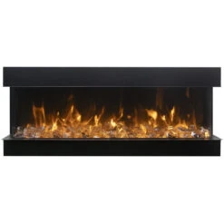 Amantii 60" Tru View XL XT 3 Sided Glass Electric Fireplace | 60-TRV-XL-XT -Electric Fire Place Store amantii 60 tru view xl xt 3 sided glass electric fireplace 60 trv xl xt 8