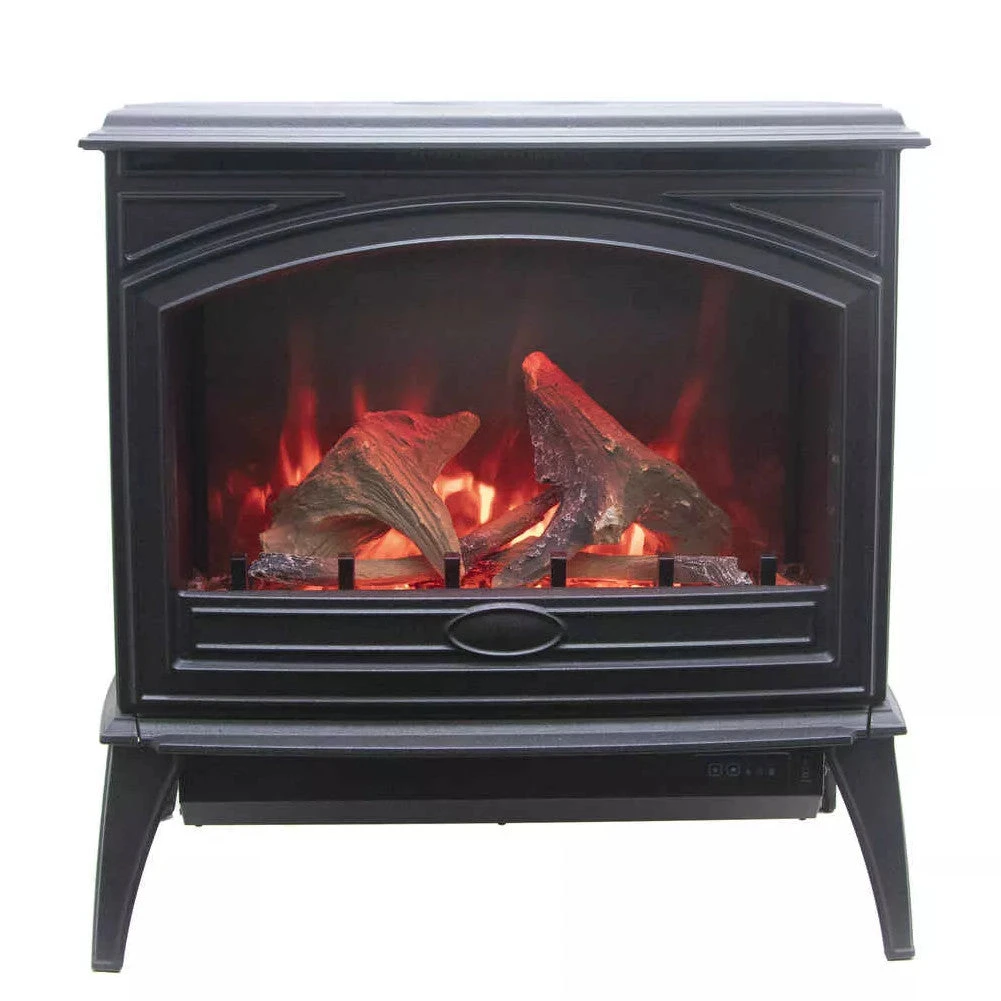 Amantii 70" Cast Iron Freestand Electric Fireplace | E70-NA 4 Amantii 70" Cast Iron Freestand Electric Fireplace | E70-NA - Image 2