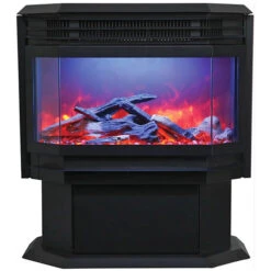 Amantii FS‐26‐922 Lumina Freestanding | FS-26-922 -Electric Fire Place Store amantii fs 26 922 lumina freestanding fs 26 922 6