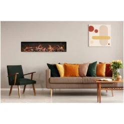 Amantii Panorama BI Deep XT 60" Smart Built-in Electric Fireplace | BI-60-DEEP-XT -Electric Fire Place Store amantii panorama bi deep xt 60 smart built in electric fireplace bi 60 deep xt