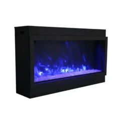 Amantii Panorama BI Deep XT 60" Smart Built-in Electric Fireplace | BI-60-DEEP-XT -Electric Fire Place Store amantii panorama bi deep xt 60 smart built in electric fireplace bi 60 deep xt 8