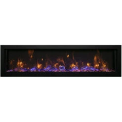 Amantii Panorama BI Deep XT 88" Smart Built-in Electric Fireplace | BI-88-DEEP-XT -Electric Fire Place Store amantii panorama bi deep xt 88 smart built in electric fireplace bi 88 deep xt 5