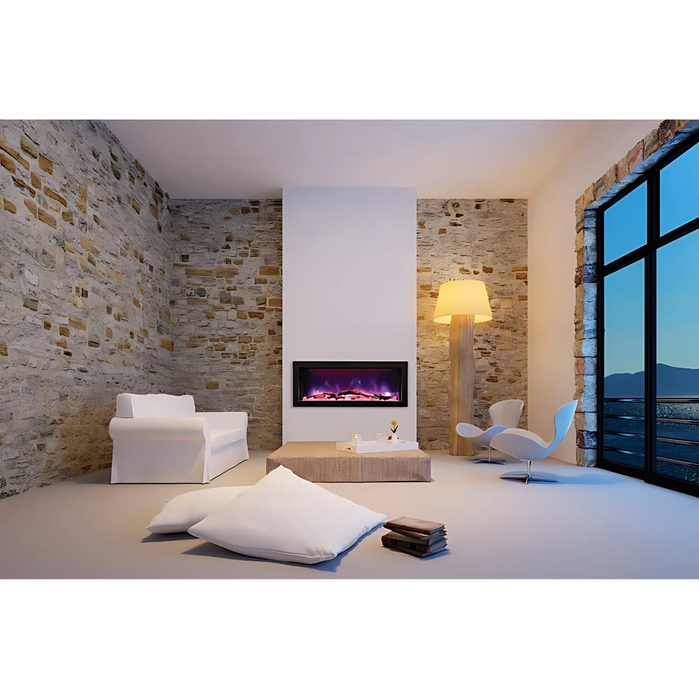 Amantii Panorama BI Series 40" Deep Smart Electric Fireplace | BI-40-DEEP-OD 6 Amantii Panorama BI Series 40" Deep Smart Electric Fireplace | BI-40-DEEP-OD - Image 4