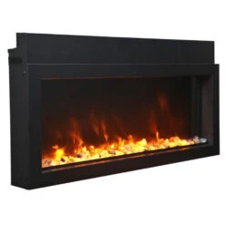 Amantii Panorama BI Series 40" Extra Slim Smart Electric Fireplace | BI-40-XTRASLIM -Electric Fire Place Store amantii panorama bi series 40 extra slim smart electric fireplace bi 40 xtraslim 6