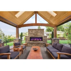 Amantii Panorama BI Series 50" Deep Smart Electric Fireplace | BI-50-DEEP-OD -Electric Fire Place Store amantii panorama bi series 50 deep smart electric fireplace bi 50 deep od 5