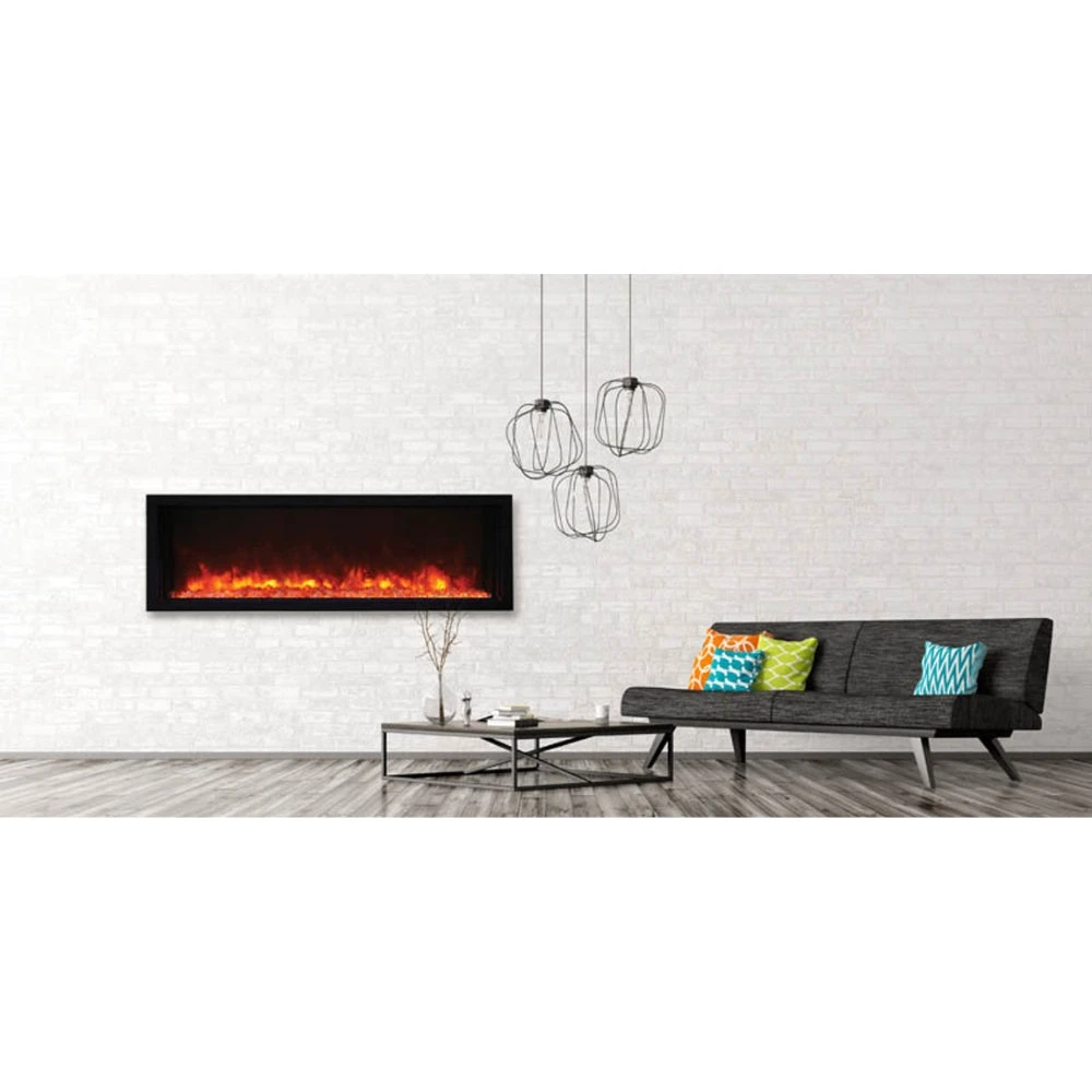 Amantii Panorama BI Series 50" Extra Slim Smart Electric Fireplace | BI-50-XTRASLIM 6 Amantii Panorama BI Series 50" Extra Slim Smart Electric Fireplace | BI-50-XTRASLIM - Image 4