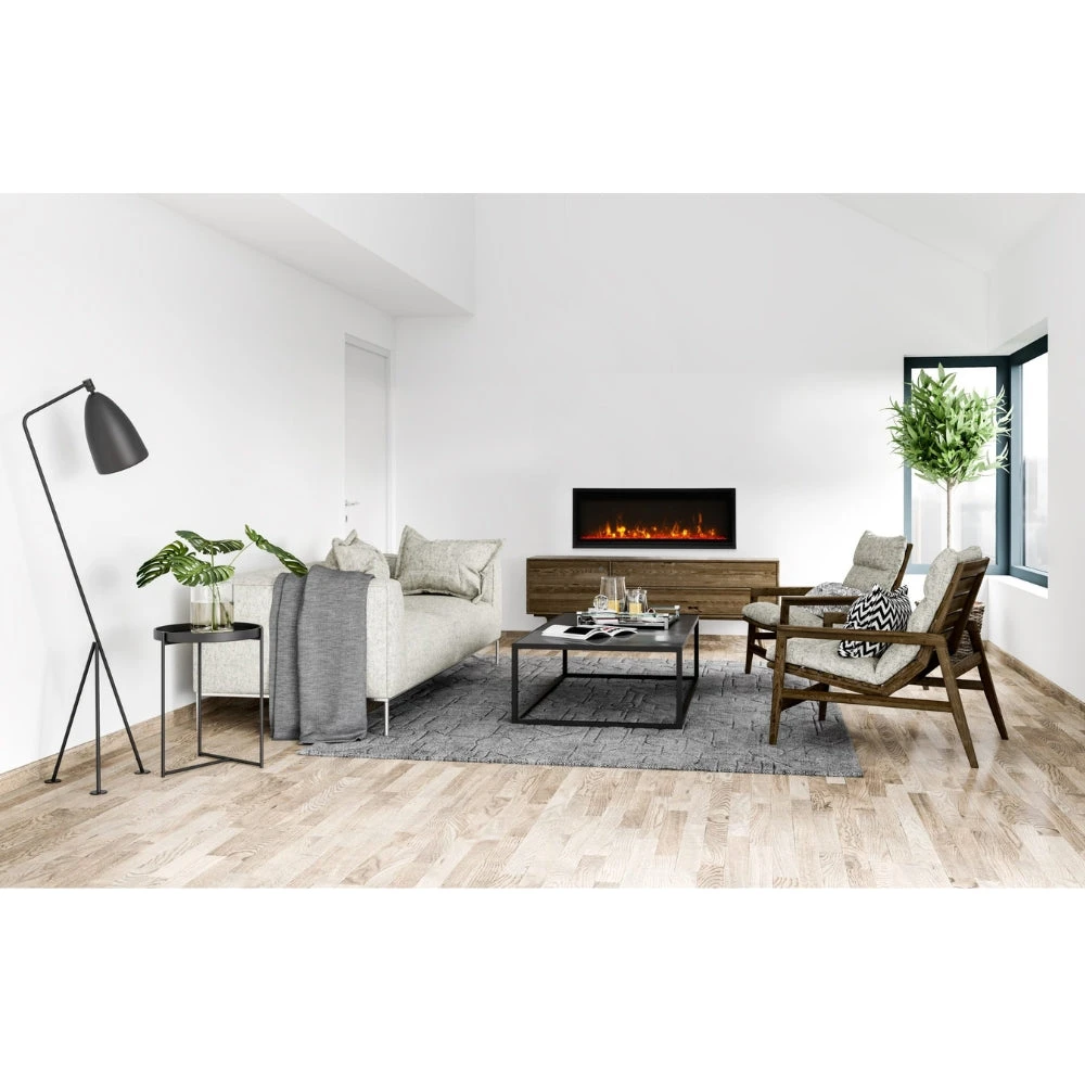 Amantii Panorama BI Series 50" Extra Slim Smart Electric Fireplace | BI-50-XTRASLIM 3 Amantii Panorama BI Series 50" Extra Slim Smart Electric Fireplace | BI-50-XTRASLIM