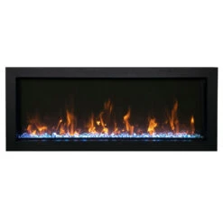 Amantii Panorama BI Series 50" Slim Smart Electric Fireplace | BI-50-SLIM-OD -Electric Fire Place Store amantii panorama bi series 50 slim smart electric fireplace bi 50 slim od 5