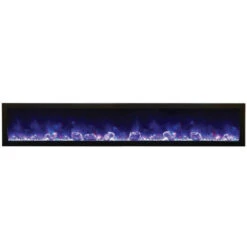 Amantii Panorama BI Series 88" Deep Smart Electric Fireplace | BI-88-DEEP-OD -Electric Fire Place Store amantii panorama bi series 88 deep smart electric fireplace bi 88 deep od 4