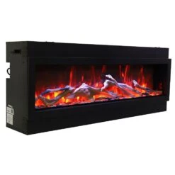 Amantii Panorama BI Series 88" Deep Smart Electric Fireplace | BI-88-DEEP-OD -Electric Fire Place Store amantii panorama bi series 88 deep smart electric fireplace bi 88 deep od 9