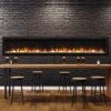 Amantii Panorama BI Series 88" Slim Smart Electric Fireplace | BI-88-SLIM-OD -Electric Fire Place Store amantii panorama bi series 88 slim smart electric fireplace bi 88 slim od