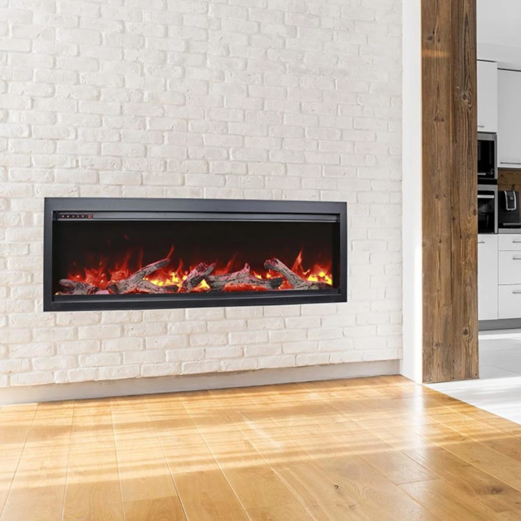 Amantii Symmetry Bespoke 50" Indoor / Outdoor Built-in Electric Fireplace | SYM-50 BESPOKE 3 Amantii Symmetry Bespoke 50" Indoor / Outdoor Built-in Electric Fireplace | SYM-50 BESPOKE