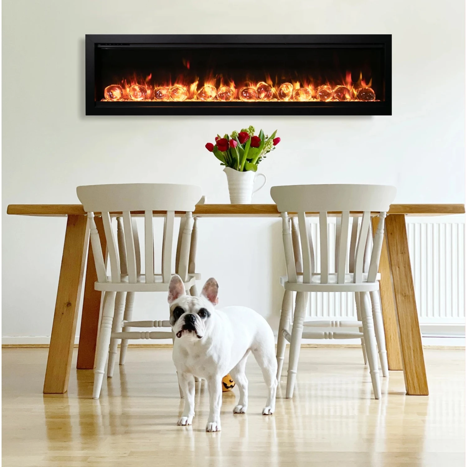 Amantii Symmetry Bespoke 60" Indoor / Outdoor Built-in Electric Fireplace | SYM-60 BESPOKE 3 Amantii Symmetry Bespoke 60" Indoor / Outdoor Built-in Electric Fireplace | SYM-60 BESPOKE