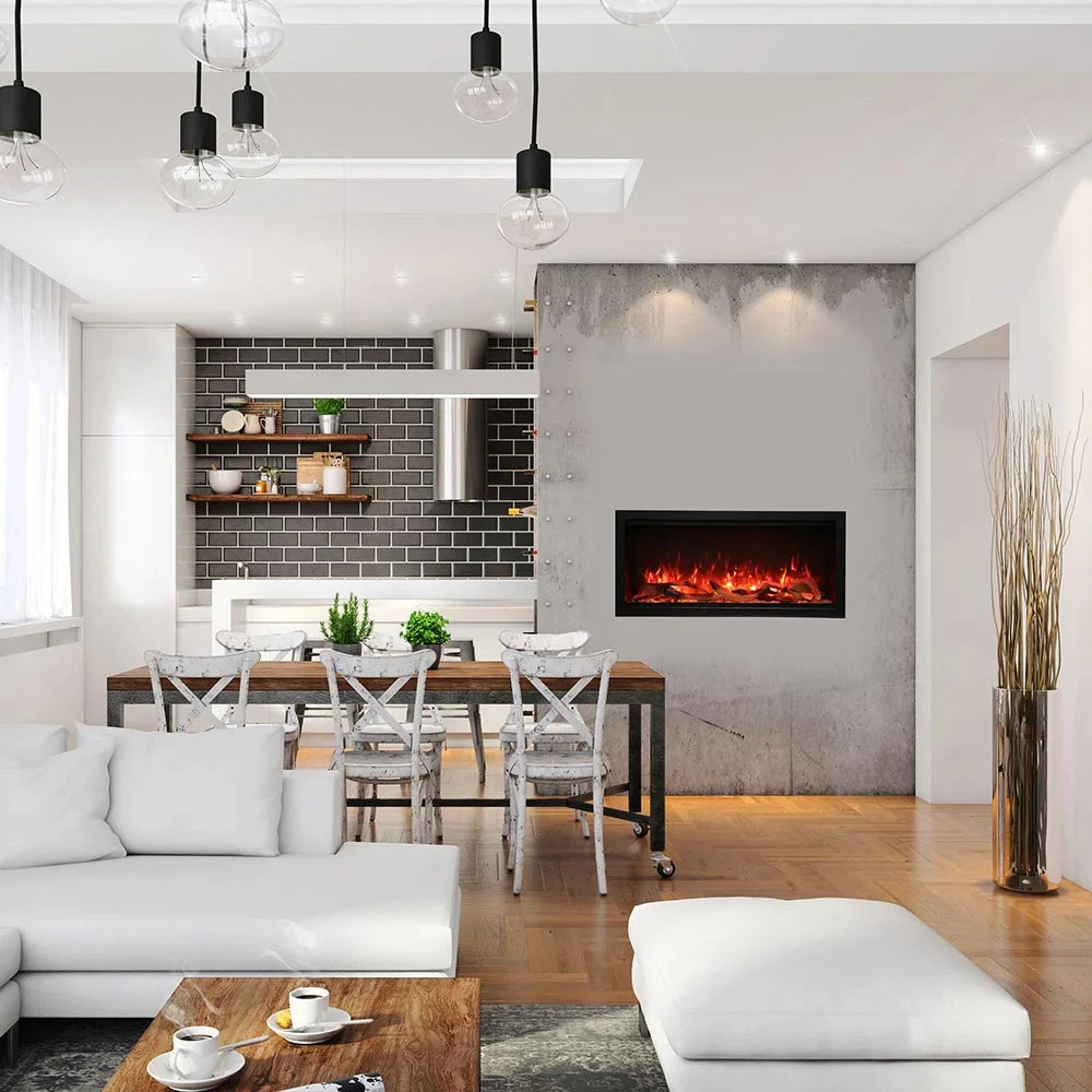 Amantii Symmetry XT Smart 42" Indoor/Outdoor Built-in Electric Fireplace | SYM-42-XT 3 Amantii Symmetry XT Smart 42" Indoor/Outdoor Built-in Electric Fireplace | SYM-42-XT