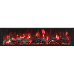 Amantii Symmetry XT Smart 60" Indoor/Outdoor Built-in Electric Fireplace | SYM-60-XT -Electric Fire Place Store amantii symmetry xt smart 60 indoor outdoor built in electric fireplace sym 60 xt 4