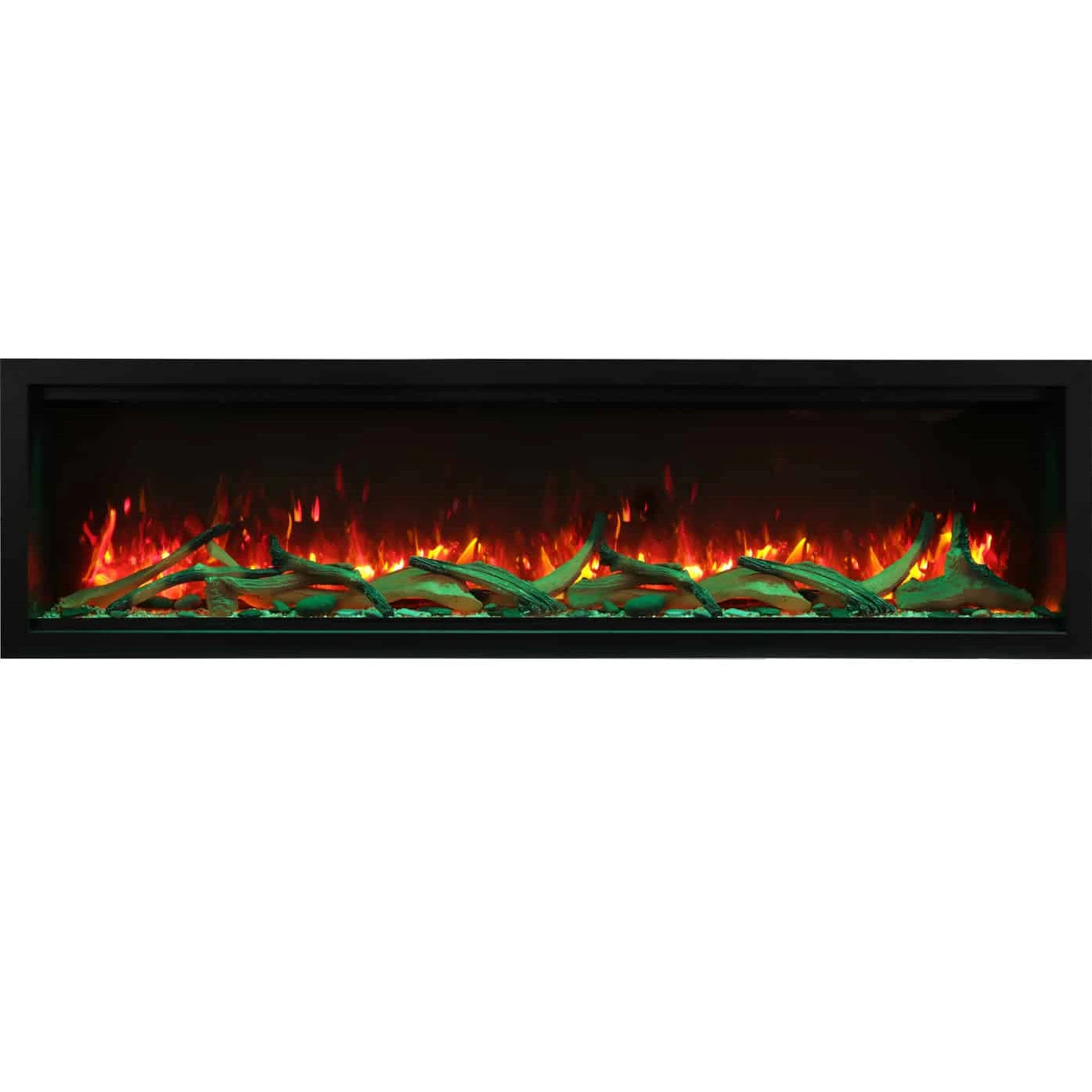 Amantii Symmetry XT Smart 74" Indoor/Outdoor Built-in Electric Fireplace | SYM-74-XT 4 Amantii Symmetry XT Smart 74" Indoor/Outdoor Built-in Electric Fireplace | SYM-74-XT - Image 2