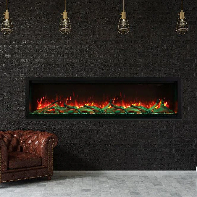 Amantii Symmetry XT Smart 74" Indoor/Outdoor Built-in Electric Fireplace | SYM-74-XT 6 Amantii Symmetry XT Smart 74" Indoor/Outdoor Built-in Electric Fireplace | SYM-74-XT - Image 4