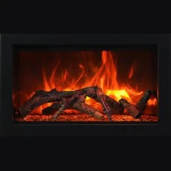 Amantii Traditional Smart Insert Series 26" Electric Fireplace | TRD-26-INS -Electric Fire Place Store amantii traditional series insert 26 electric fireplace insert trd 26 ins 3