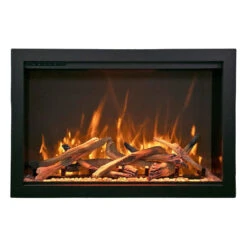 Amantii Traditional Smart Insert Series 33" Electric Fireplace | TRD-33-INS -Electric Fire Place Store amantii traditional smart insert series 33 electric fireplace trd 33 ins 3