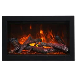 Amantii TRD Traditional Series 26" Smart Electric Fireplace | TRD-26 -Electric Fire Place Store amantii trd traditional series 26 smart electric fireplace trd 26 4