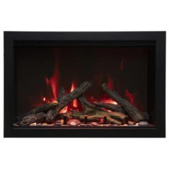 Amantii TRD Traditional Series 26" Smart Electric Fireplace | TRD-26 -Electric Fire Place Store amantii trd traditional series 26 smart electric fireplace trd 26 5